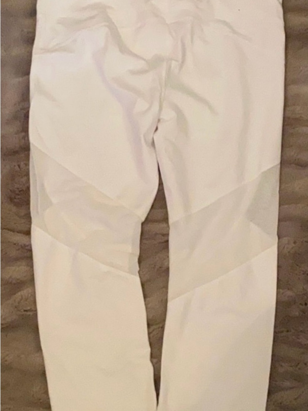 GAP White High-Rise Seamless Leggings